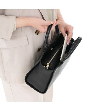 IBIZA アセアーダ　牛革　2WAYバッグ（M） 黒