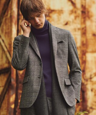 【キングサイズ・チクチクしない/3シーズン対応/サスティナブル】SNOWY タートルネックセーター