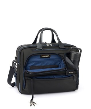 TUMI TUMI ALPHA (アルファ) ミディアム・15インチ・エクスパンダブル・ブリーフケース ブラック/ネイビー