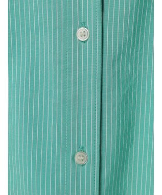 AMERICAN HOLIC 接触冷感＋ＵＶカットＷポケットＢＩＧシャツチュニック Stripe