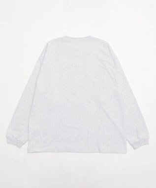 WEGO 【ユニセックス着用ITEM/MLサイズ展開】別注BENDAVISワンポイントT（LS） アッシュグレー