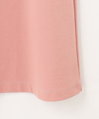 Feroux 【洗える】ドロストスリーブカットソー ワンピース ピンク系