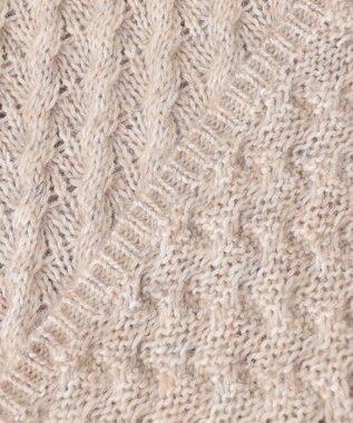 JOSEPH ファジーケーブル　ハイネックニット Khaki