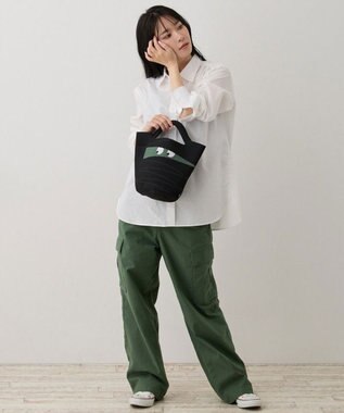 ROOTOTE 1296【インテリアになるトート】EU.デリ.グルグルミイラ-A 02：ブラック