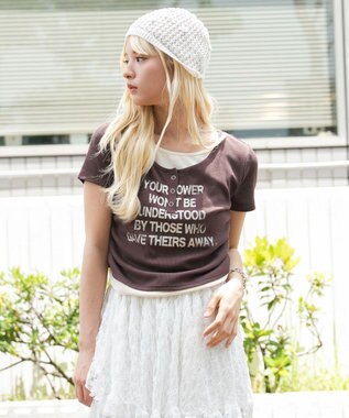 WEGO レイヤードグラフィックT