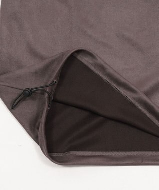 WEGO 【ユニセックス着用ITEM】フェイクスウェードゲームプルオーバー ブラック中濃色