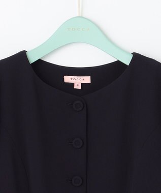 TOCCA 【消臭＆洗える】SUNNY ブラウス ネイビー系