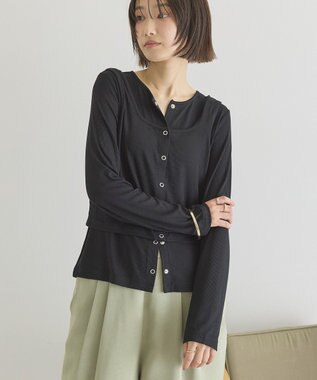 AMERICAN HOLIC 【2点セット】カーディガン+タンクトップ Black