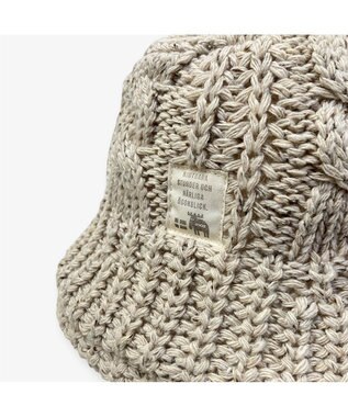 林八百吉商店 moz ニットバケットハット ベージュ