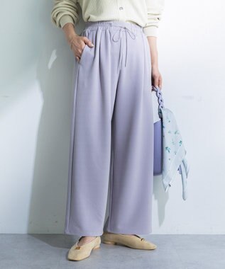 Green Parks 楽ちんリップルワイドパンツ