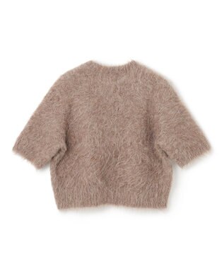 BEIGE， SENECA / アルパカウールショートシャギーニット Taupe