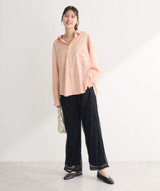 Green Parks アソートレギュラーカラーシャツ Orange