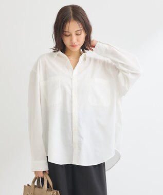 Green Parks アソートレギュラーカラーシャツ Off White