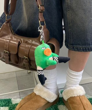 WEGO セクシーチキンぬいぐるみキーホルダー グリーン