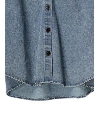 Green Parks ・ｆｕｒｒｙ　ｒａｔｅ　デニムシャツジャケット Light Indigo