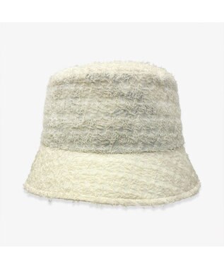 林八百吉商店 un chapeau　フリンジハット アイボリー