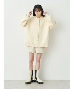 earth music&ecology カットツイルショートパンツ Light Beige