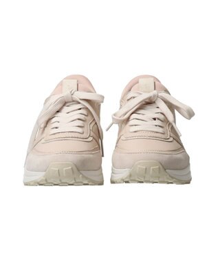 INTER-CHAUSSURES 【BUSSOLA】撥水スリッポンスニーカー​ ベージュコンビ