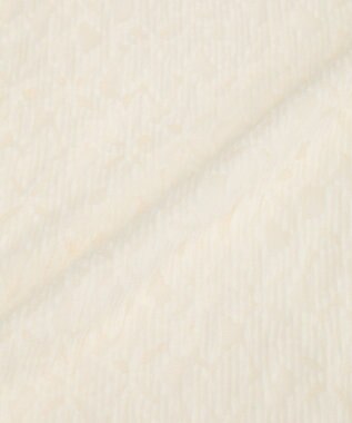 YECCA VECCA フラワー起毛レースマーメイドスカート Off White