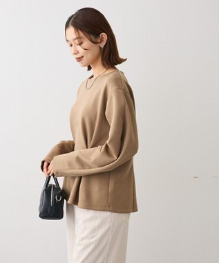 Green Parks ・ＳＵＧＡＲ　ＳＰＯＯＮ　フォルムスリーブプルオーバ Beige