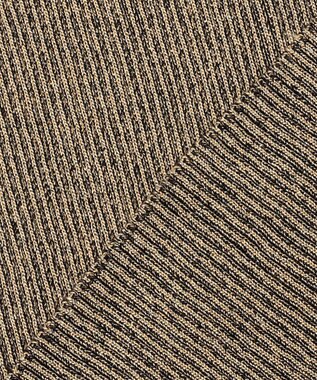 uncrave ラメニット タートルトップス シャンパンゴールド