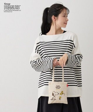 ROOTOTE 8401【スヌーピー】IP.ベビールー.ピーナッツ-9L 04：アイボリー