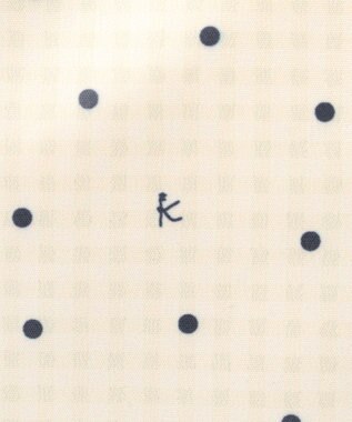 組曲 KIDS gingham K heart トラベルバッグL ベージュ系5