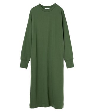 Green Parks ミニ裏毛ワンピース Green