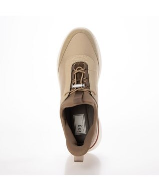 ing <ing>【レイン対応】スマートステップスニーカー ベージュ