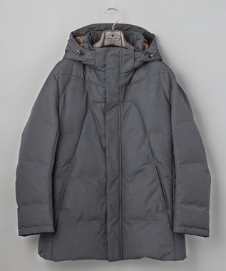 GOTAIRIKU 2年連続売上NO1【仕事で着られる】MINOTECH/ミノテック ドレス ダウンコート グレー系