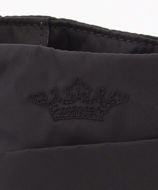 TOCCA 【サスティナブル素材・撥水・WEB＆一部店舗限定】NUOTO NYLON TOTE トートバッグ ブラック（ショルダー紫ピンク）