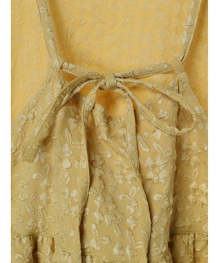 Green Parks ・Ｐｅｔｉｔ　Ｆｌｅｕｒフラワージャカードキャミワンピ Yellow