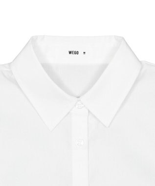 WEGO 【SCHOOLITEM】スクールシャツS／S ホワイト