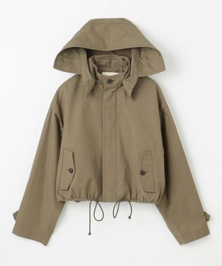 NAVE 【Nave・撥水加工】オーガニックギャバ ジャケット カーキ系