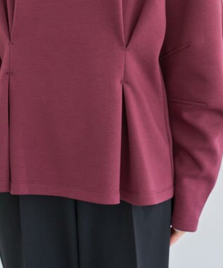 Green Parks ・ＳＵＧＡＲ　ＳＰＯＯＮ　フォルムスリーブプルオーバ Bordeaux