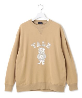 J.PRESS YORK STREET 【UNISEX】YALEブルドック裏毛スウェット ライトイエロー系