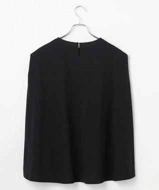 #Newans 【洗える】スクエアシルエットノースリーブカットソー ブラック