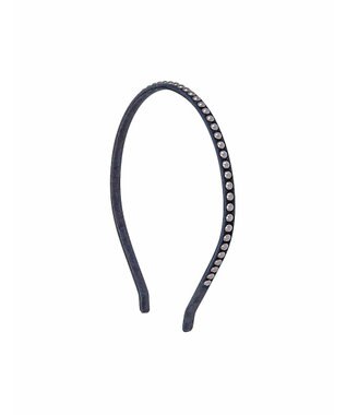 ACCA パールスタッズカチューシャ グレー