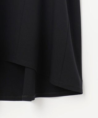 #Newans 【洗える】スクエアシルエットノースリーブカットソー ブラック