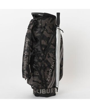 ZERO HALLIBURTON コーデュラキャディバッグ 82051 ブラックカモ柄