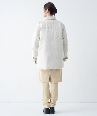 KWD 【日本製/高品質ダウン】LIGHT DOWN SHIRTS JACKET ライトダウンシャツジャケット アイボリー