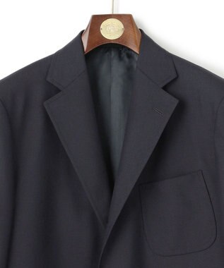 J.PRESS MEN 【J.PRESS ORIGINALS】PEPPIN MERINO TOROPICAL 3B BLAZER / JAPAN MADE ネイビー系