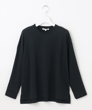 23区 【SLOW/一部店舗限定】2WAYデザイン TEE ブラック系