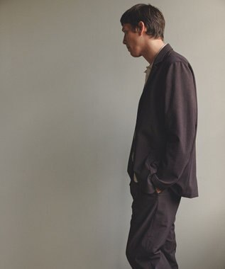 UNFILO MENS TENNEN TOUCH テーラードジャケット [24年春夏商品] ブラウン