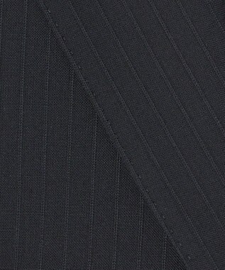 GOTAIRIKU 【オールシーズン対応】WOOL×POLYESTER ライトウェイト スーツ（ブラックストライプ） ブラック系1
