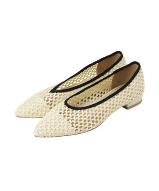 AMERICAN HOLIC サマーメッシュパンプス Off White