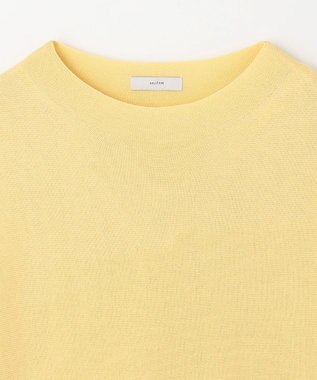 ANY 【新色追加/14色展開】アクリルガーターフレンチスリーブニット イエロー