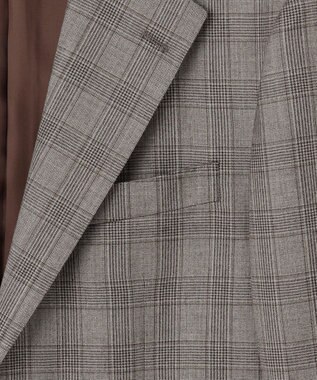 J.PRESS MEN 【J.PRESS MOVING】Albino Torello Viera グレナカートチェック ジャケット ブラウン系3