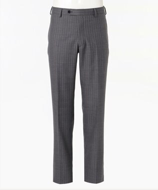 J.PRESS MEN 【ESSENTIAL CLOTHING】ラスティックストライプ スーツ ライトグレー系1