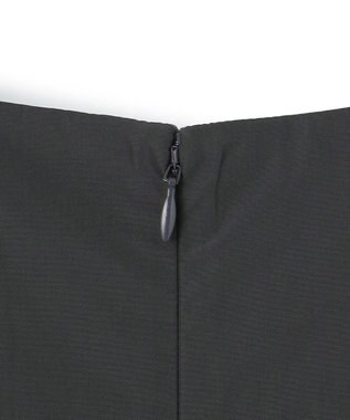 ICB L 【洗える】 ハイマルチメモリータフタ ワンピース チャコール系